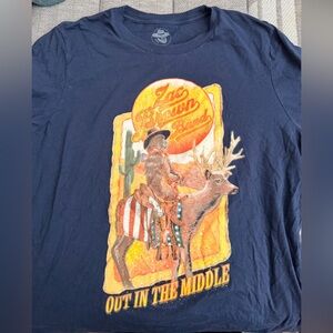 Zac Brown Band Out In The Middle Tour 2022 Concert Shirt Large